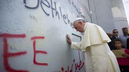 Papa Francisc a citit SCRISOAREA unei românce la Memorialul Holocaustului de la Ierusalim