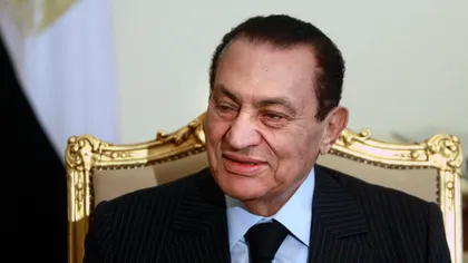 Fostul preşedinte egiptean Hosni Mubarak, condamnat la trei ani de închisoare