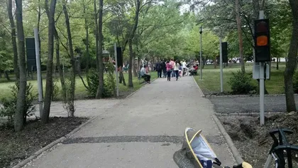 ŞTIREA TA. Semafoare în parc, ultima invenţie a municipalităţii din Buzău