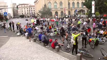 Circulaţie blocată în Bucureşti pentru marşul motocicliştilor şi bicicliştilor