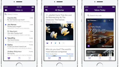 Noul Yahoo Mail iOS oferă mult mai mult decât email-uri