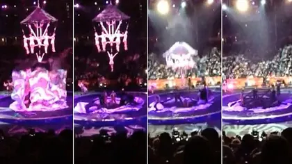 Momente de groază la circ: Acrobaţii au căzut sub ochii spectatorilor VIDEO