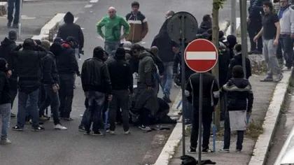 INCIDENTE GRAVE la Roma: Trei fani au fost împuşcaţi. VIDEO
