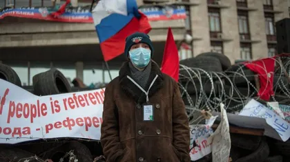Separatiştii din Doneţk şi Lugansk NU AMÂNĂ REFERENDUMUL pentru independenţă