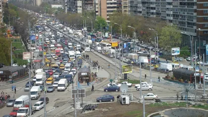 Trafic rutier ÎNCHIS, marţi, în Bucureşti