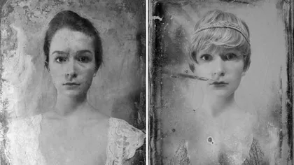 O adolescentă a călătorit în timp, aproape 100 de ani, cu ajutorul fotografiilor