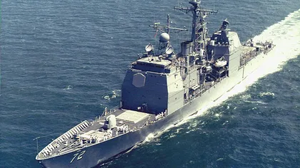 Crucişătorul american USS Vella Gulf ajunge vineri în Marea Neagră