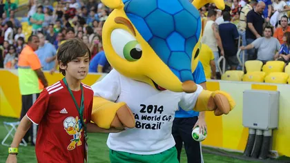Mascota Campionatului Mondial de Fotbal de la Rio, cea mai faimoasă din istorie: Armadillo Fuleco VIDEO