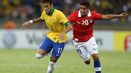 BRAZILIA -CHILE LIVE 4-3!!! Brazilia, calificată la penalty-uri în sferturile CM 2014