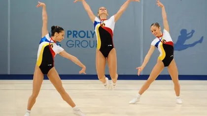 GIMNASTICĂ AEROBICĂ. România a cucerit trei medalii de aur şi două de argint la Mondialele de la Cancun