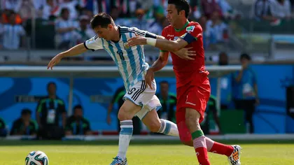 ARGENTINA vs. IRAN 1-0. Iranul a luptat EROIC, Messi a salvat Argentina în PRELUNGIRI la CM 2014