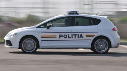 Un şofer fără permis, oprit de poliţişti după o urmărire de 20 de kilometri
