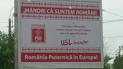 Românii confirmă că sunt mândri: La europarlamentare, sloganul PSD a fost cel mai inspirat