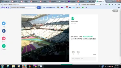 CAMPIONATUL MONDIAL DE FOTBAL 2014. Primele imagini de pe stadionul unde se joacă meciul de deschidere VIDEO