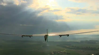 Al doilea prototip al avionului solar a reuşit un zbor de încercare VIDEO