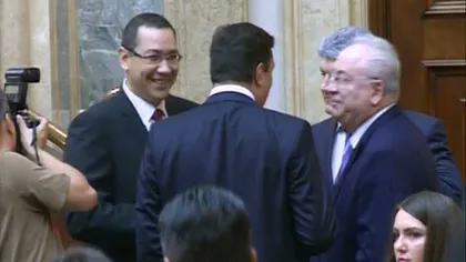 Victor Ponta şi Puiu Haşotti, GLUME la Senat pe tema candidatului la Cotroceni
