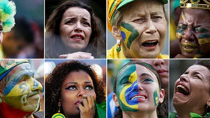 BRAZILIA-GERMANIA 1-7: Umilinţă mondială pentru gazdele CM 2014
