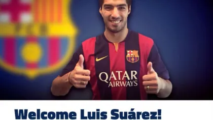 Luis Suarez, prezentare INEDITĂ la FC Barcelona VIDEO