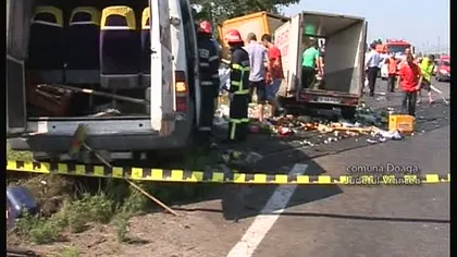 ZI NEAGRĂ PE ŞOSELE. Un român A MURIT, alţi patru au fost RĂNIŢI într-un accident grav în Ungaria