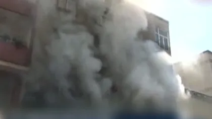 Explozie puternică într-un bloc din Istanbul VIDEO