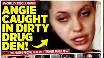 Dezvăluirile şocante ale unui dealer de droguri despre Angelina Jolie