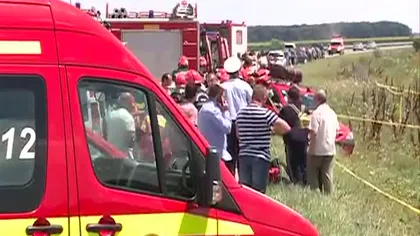 Accident TERIBIL pe Autostrada Soarelui. Un autocar cu turişti s-a RĂSTURNAT. 36 de persoane au fost RĂNITE