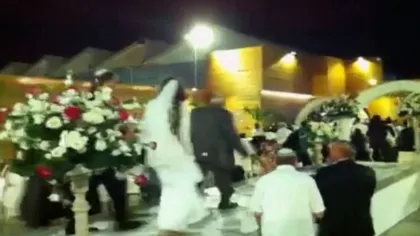 Au fugit de la propria nuntă VIDEO INCREDIBIL
