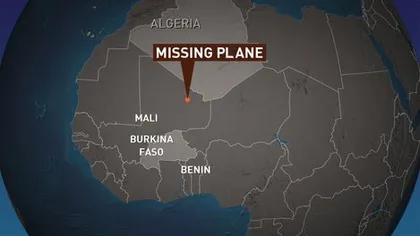 Epava avionului Air Algerie a fost găsită în Mali, la graniţa cu Burkina Faso