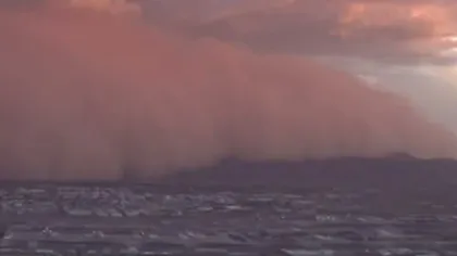 Furtună de nisip SPECTACULOASĂ în Arizona VIDEO