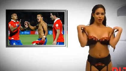 CM 2014. În Venezuela, ştirile despre Mondiale sunt prezentate topless VIDEO
