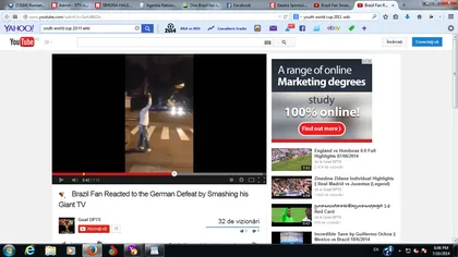 CM 2014. Un fan brazilian a găsit VINOVATUL pentru înfrângerea cu Germania. Scenă epică la Rio VIDEO