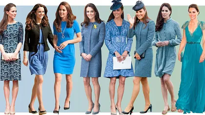 Soţia prinţului William, Kate Middleton, poartă ţinute confecţionate la ARAD GALERIE FOTO