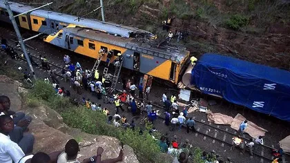 ACCIDENT feroviar în Africa de Sud: cel puţin 80 de persoane au fost rănite
