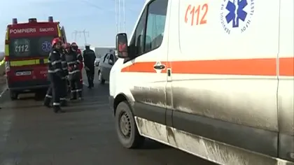Doi şoferi de TIR din Ucraina şi Turcia, răniţi în urma unui accident rutier