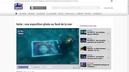 Expoziţie de FOTOGRAFIE, pe fundul mării VIDEO
