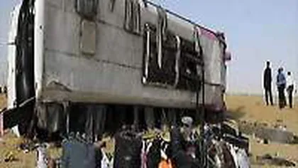Accident grav: Cel puţin 33 de morţi în urma coliziunii a două autobuze în Egipt