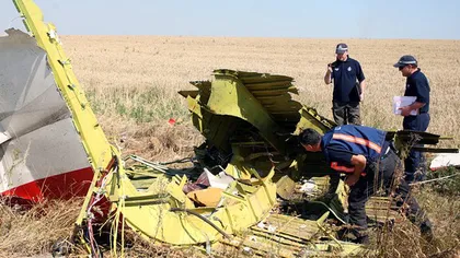 Avion doborât cu rachete în Ucraina. Ancheta se va desfăşura în Olanda