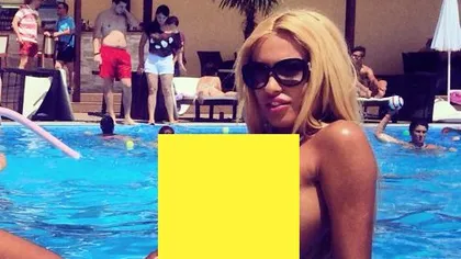 Loredana Chivu, topless la piscină. Bărbaţii au înnebunit când au văzut cât e de perversă: Eşti bună răuuu