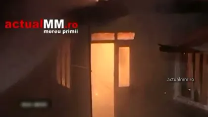 Incendiu devastator în Baia Mare. Păgubitul bănuieşte că focul a fost pus intenţionat