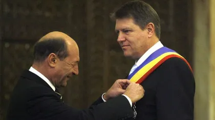 Klaus Iohannis s-a întâlnit la Cotroceni cu Traian Băsescu. Ce au discutat cei doi