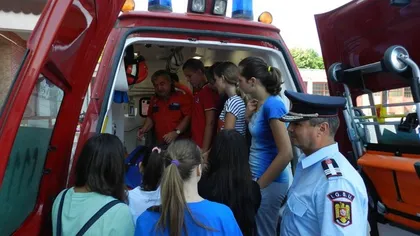 Tabără de vară privind gestionarea situaţiilor de urgenţă, în Botoşani