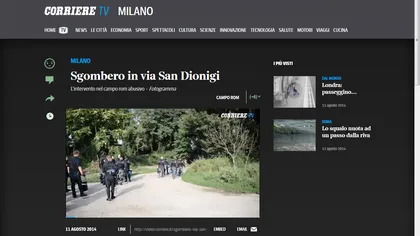 Italia: Zeci de ţigani care locuiau într-o TABĂRĂ ILEGALĂ din Milano au fost EVACUAŢI VIDEO