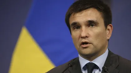 Ministrul de Externe ucrainean cere SPRIJIN MILITAR Uniunii Europene şi NATO
