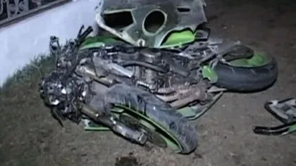 Accident TERIBIL în Cluj. Un motociclist fără cască a murit după ce s-a izbit violent de un stâlp