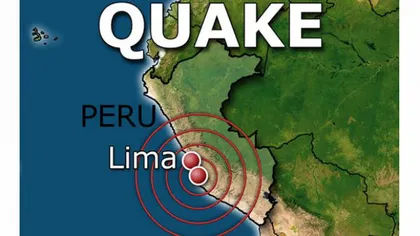 Cutremur PUTERNIC în PERU