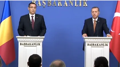 Preşedintele Turciei, Recep Tayyip Erdogan, a depus jurământul. Ponta, la ceremonia de învestire VIDEO