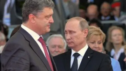 Poroşenko - Putin, strângere de mână ISTORICĂ: Destinul OMENIRII şi al EUROPEI se decide la MINSK VIDEO
