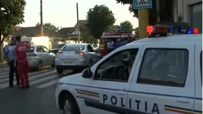 Accident spectaculos în Cluj. Un tânăr s-a urcat beat la volanul unui BMW şi a făcut prăpăd în calea lui