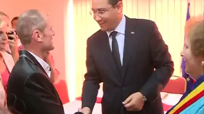 Prim-ministrul Ponta l-a premiat pe bărbatul care a descoperit tezaurul geto-dacic