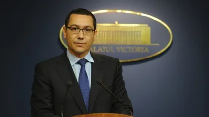 Ponta: Măsurile sociale şi economice pe care Senatul le adoptă azi dau un semnal foarte bun